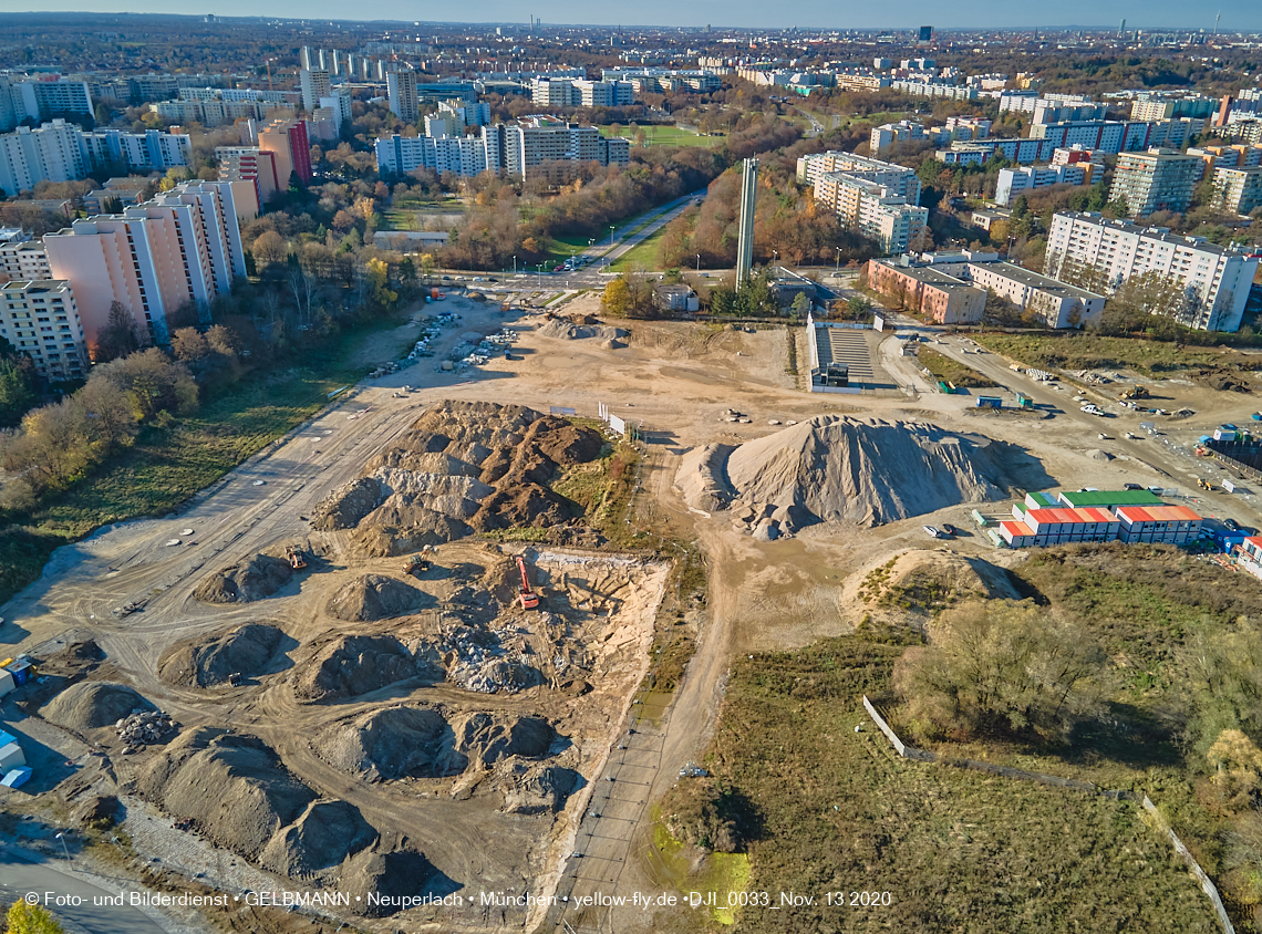13.11.2020 - Piederstorfer Gelände und Alexisqaurtier am Karl-Marx-Ring in Neuperlach 13.11.2020 - Piederstorfer Gelände und Alexisqaurtier am Karl-Marx-Ring in Neuperlach